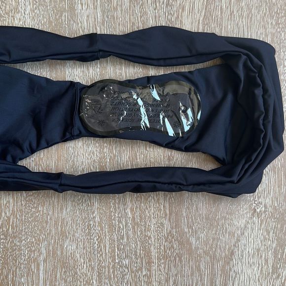 Good American Better Bikini Bottom Black Size 4 - Picture 9 of 10